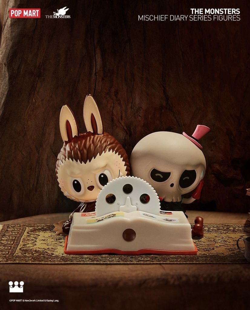 Mô hình đồ chơi Blind box The Monsters Mischief Diary POP MART