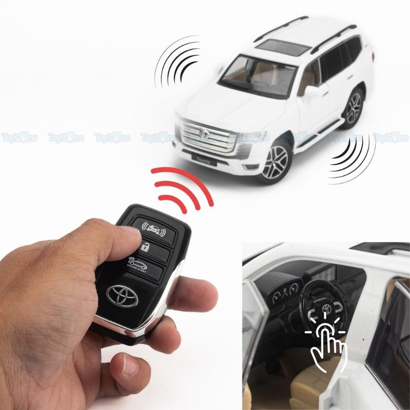 Mô hình Toyota Land Cruiser LC300 1:24 Hongsen