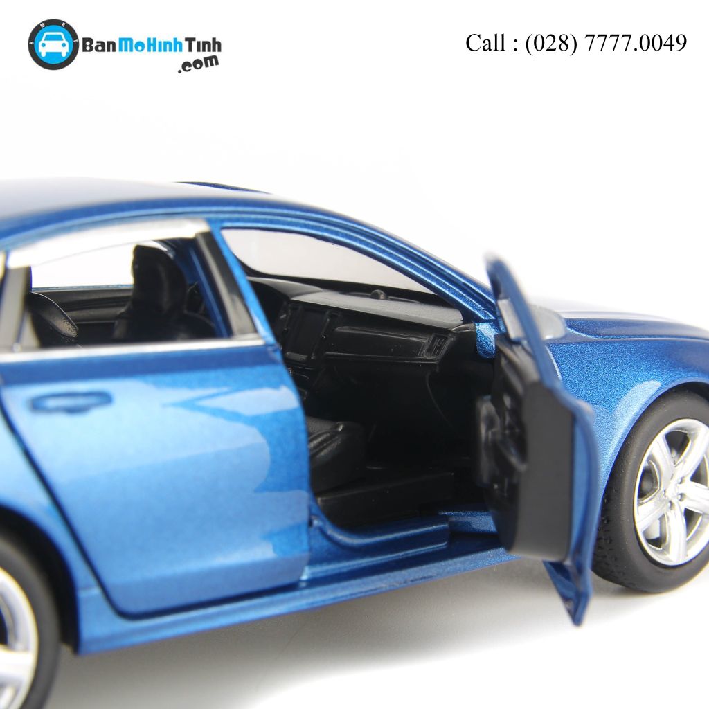 Mô hình xe Volvo S90 Blue 1:32 Jackiekim