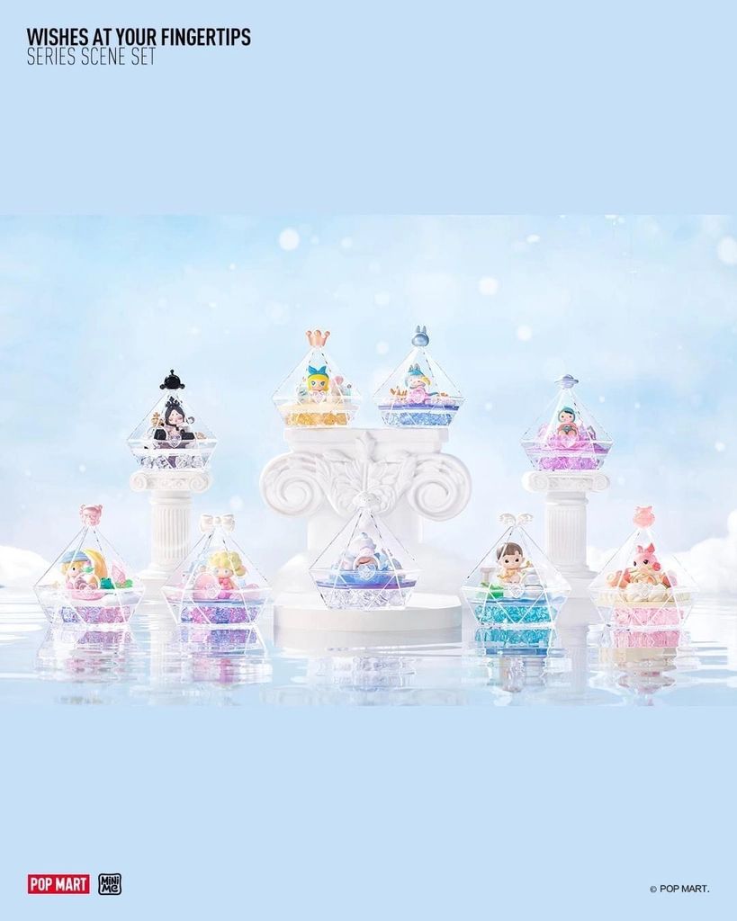  Mô hình đồ chơi Blind box Wishes at Your Fingertips Series Scene Set POP MART 