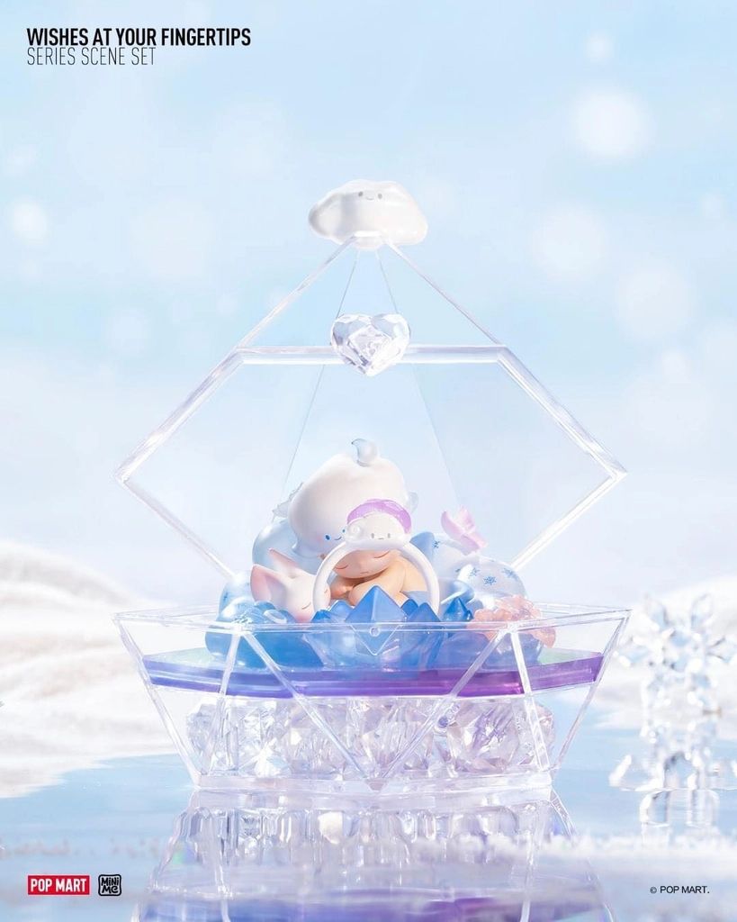  Mô hình đồ chơi Blind box Wishes at Your Fingertips Series Scene Set POP MART 