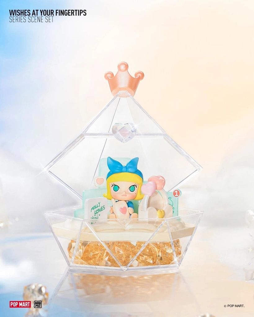  Mô hình đồ chơi Blind box Wishes at Your Fingertips Series Scene Set POP MART 