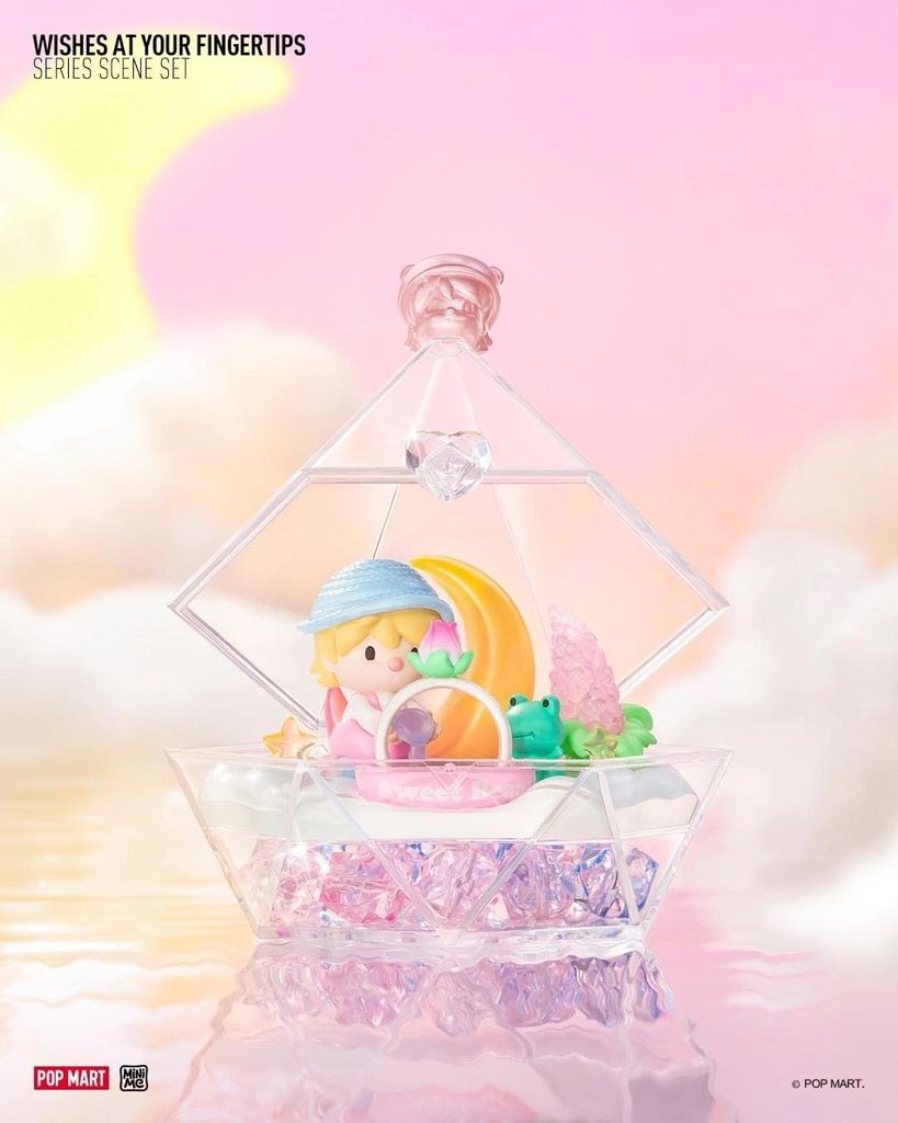  Mô hình đồ chơi Blind box Wishes at Your Fingertips Series Scene Set POP MART 