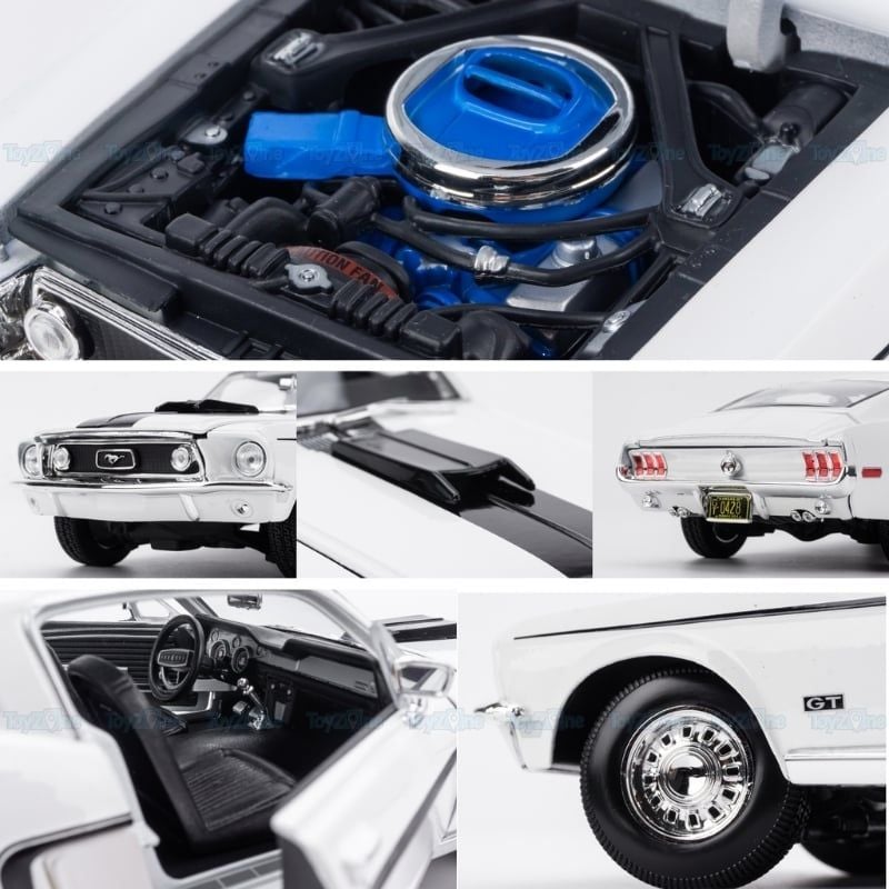 Mô hình xe Ford Mustang GT Cobra Jet 1968 1:18 MAISTO