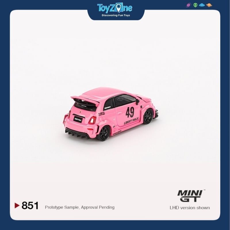 Mô hình xe ABARTH 595 1:64 MiniGT