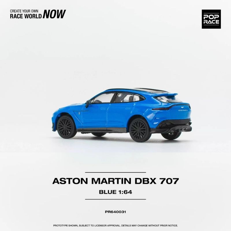  Mô hình xe Aston Martin DBX 707 1:64 POP RACE 