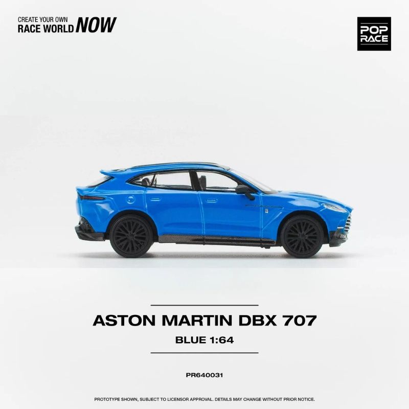  Mô hình xe Aston Martin DBX 707 1:64 POP RACE 