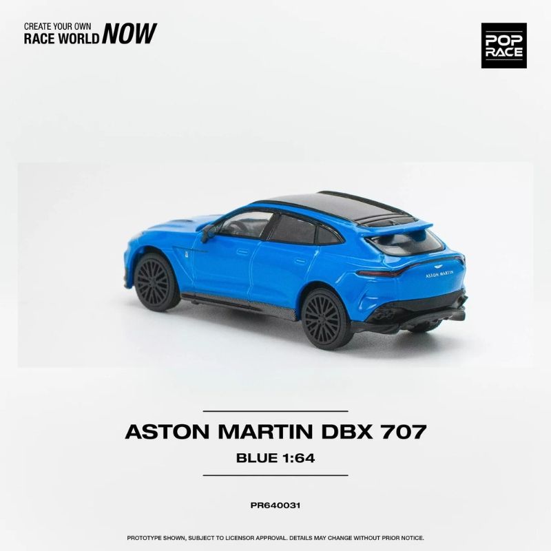  Mô hình xe Aston Martin DBX 707 1:64 POP RACE 