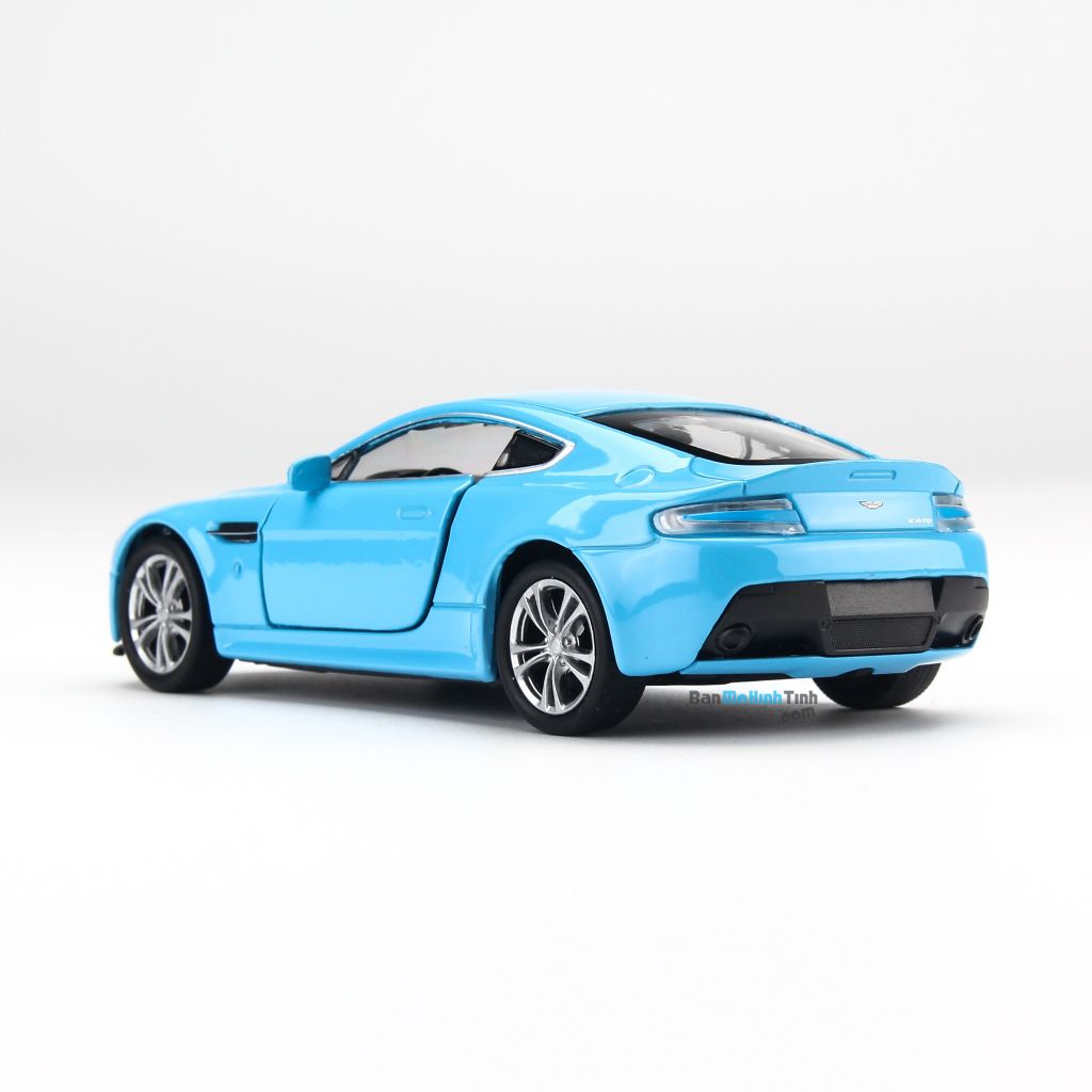 Mô hình xe Aston Martin V12 Vantage Blue 1:36 Welly - 43624