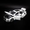 Mô hình xe Audi A4L 2020 1:18 Dealer White (7)