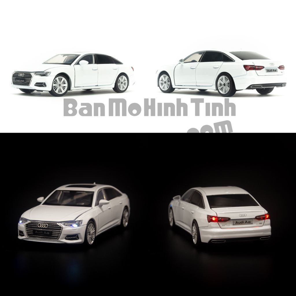 Mô hình xe Audi A6 1:32 Jackiekim