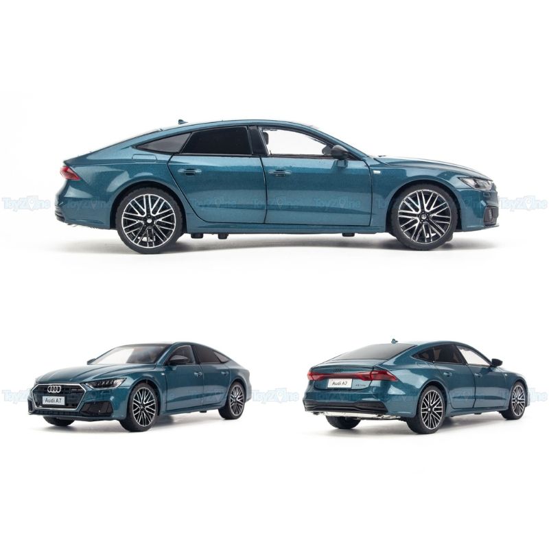  Mô hình xe Audi A7 1:24 Jinlifang 