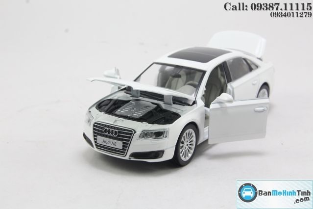 Mô hình xe Audi A8 1:32 Dealer
