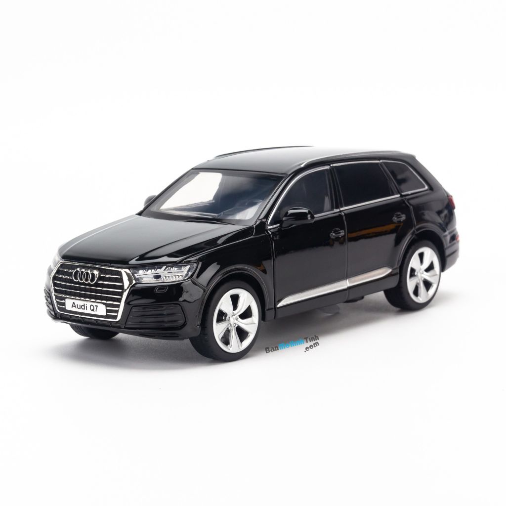 Mô hình xe Audi Q7 1:32 Jackiekim Black (1)