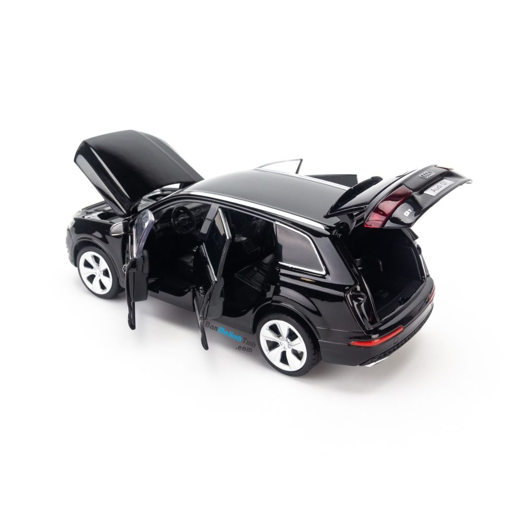 Mô hình xe Audi Q7 1:32 Jackiekim Black (5)