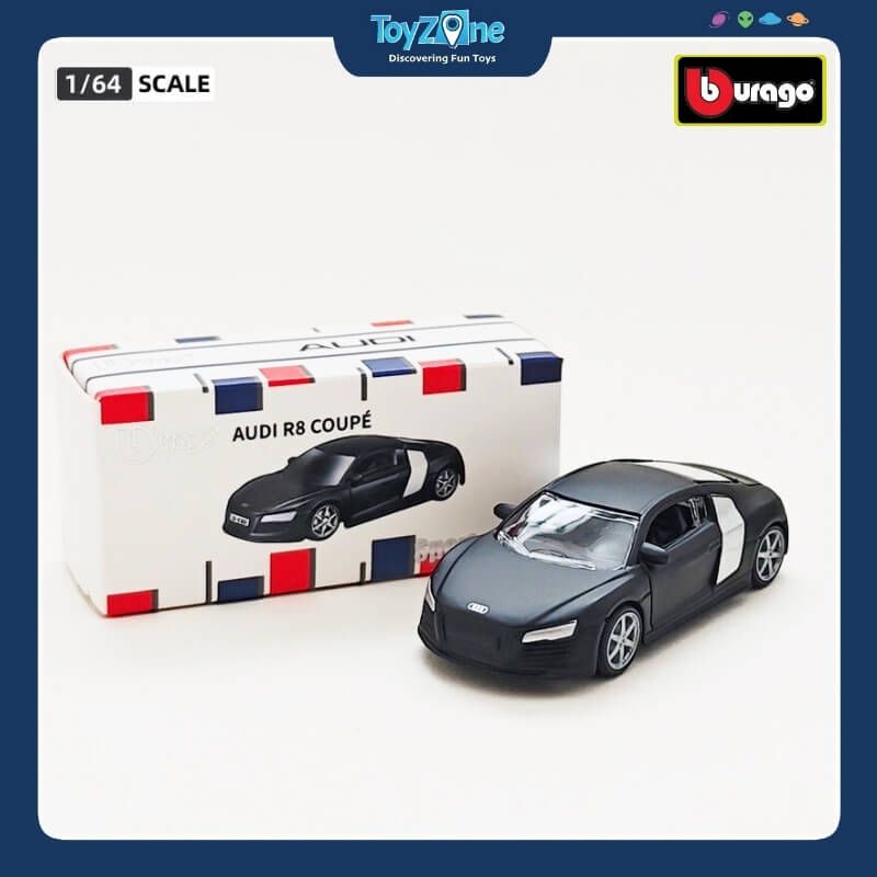 Mô hình xe Audi R8 1:64 Bburago