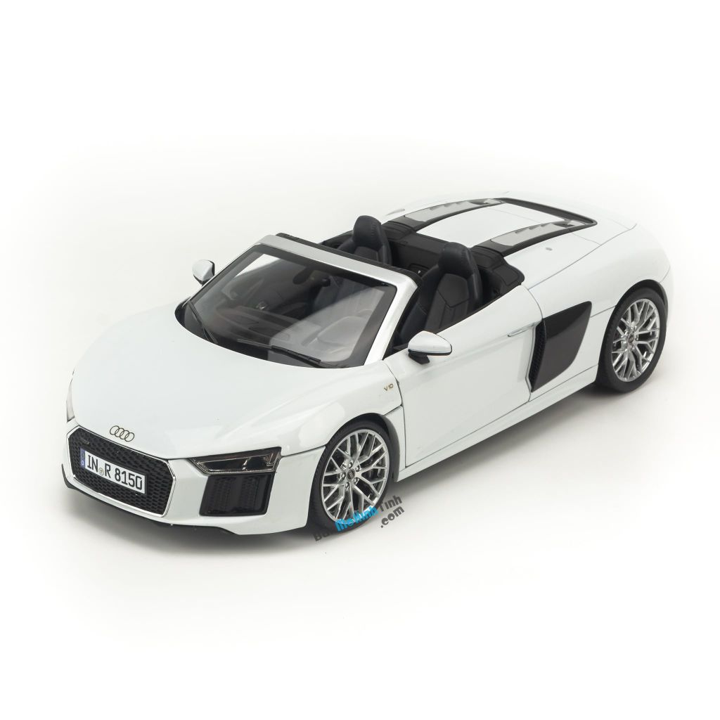 Mô hình xe Audi R8 Spyder V10 Plus 1:18 Iscale