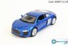 Mô hình xe Audi R8 V10 2016 Blue 1:36 Welly