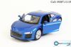 Mô hình xe Audi R8 V10 2016 Blue 1:36 Welly