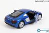 Mô hình xe Audi R8 V10 2016 Blue 1:36 Welly
