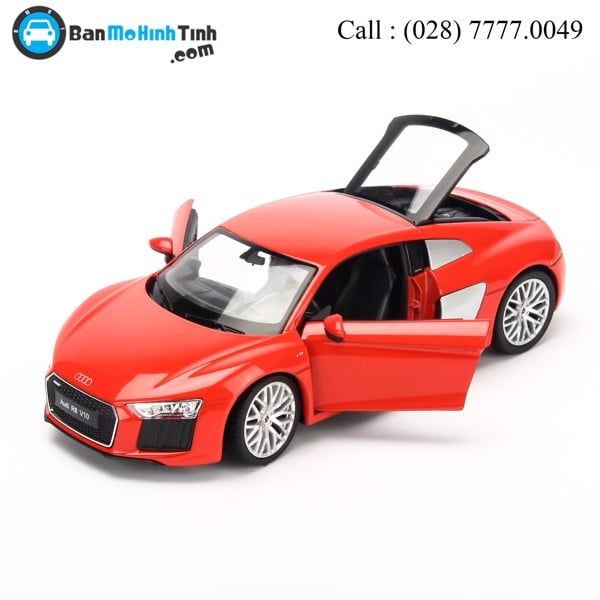 Mô hình xe Audi R8 V10 1:24 Welly