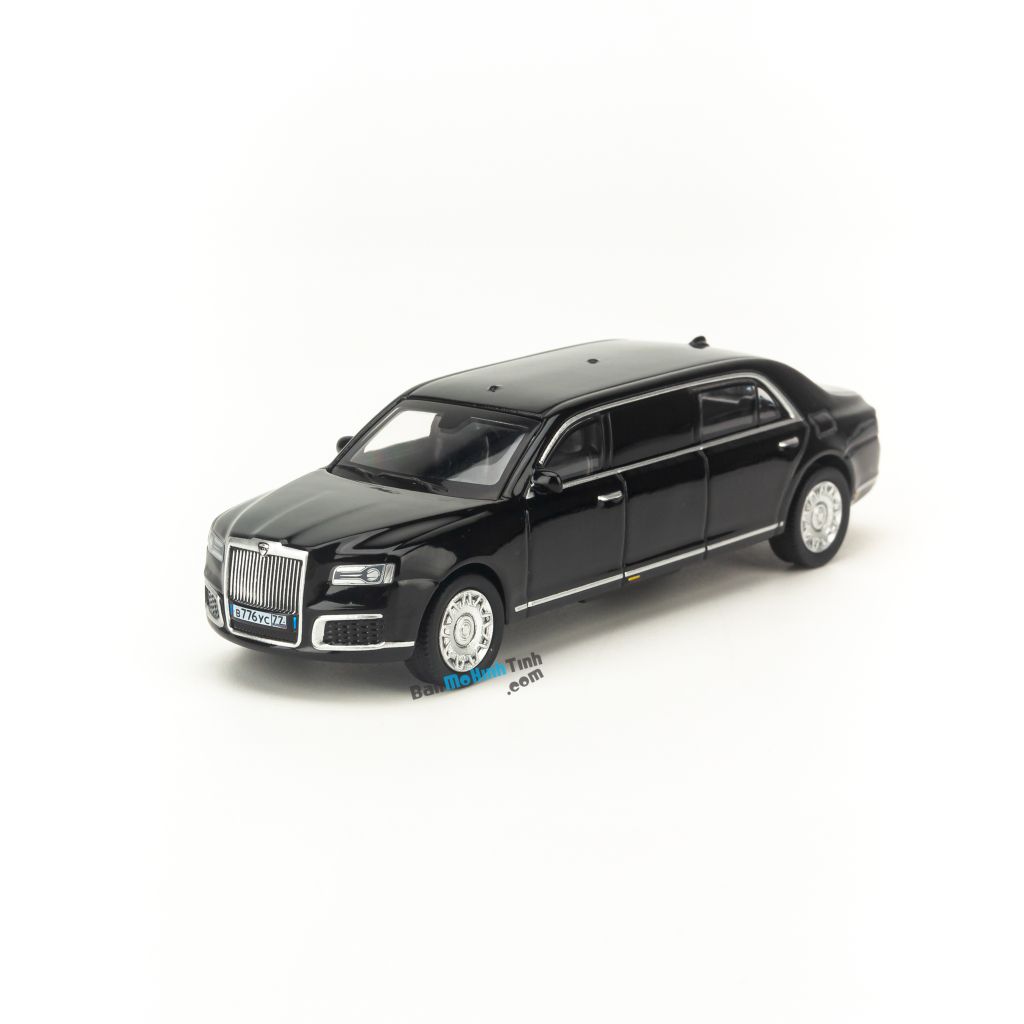 Xe mô hình Limousine Mercedes Maybach S650 Pullman 132  Blue Mô Hình