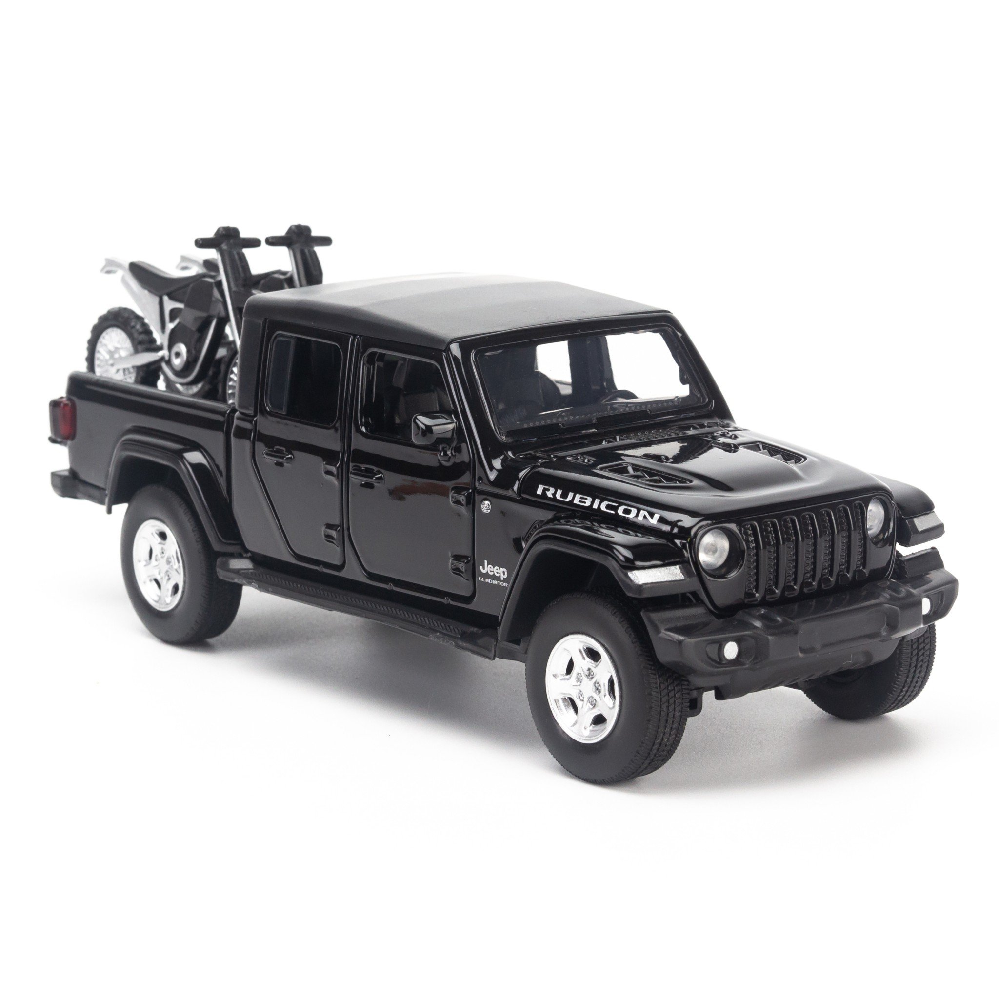 Mô Hình Xe Jeep Wrangler Robicon 1941 TL 120 Màu Vàng