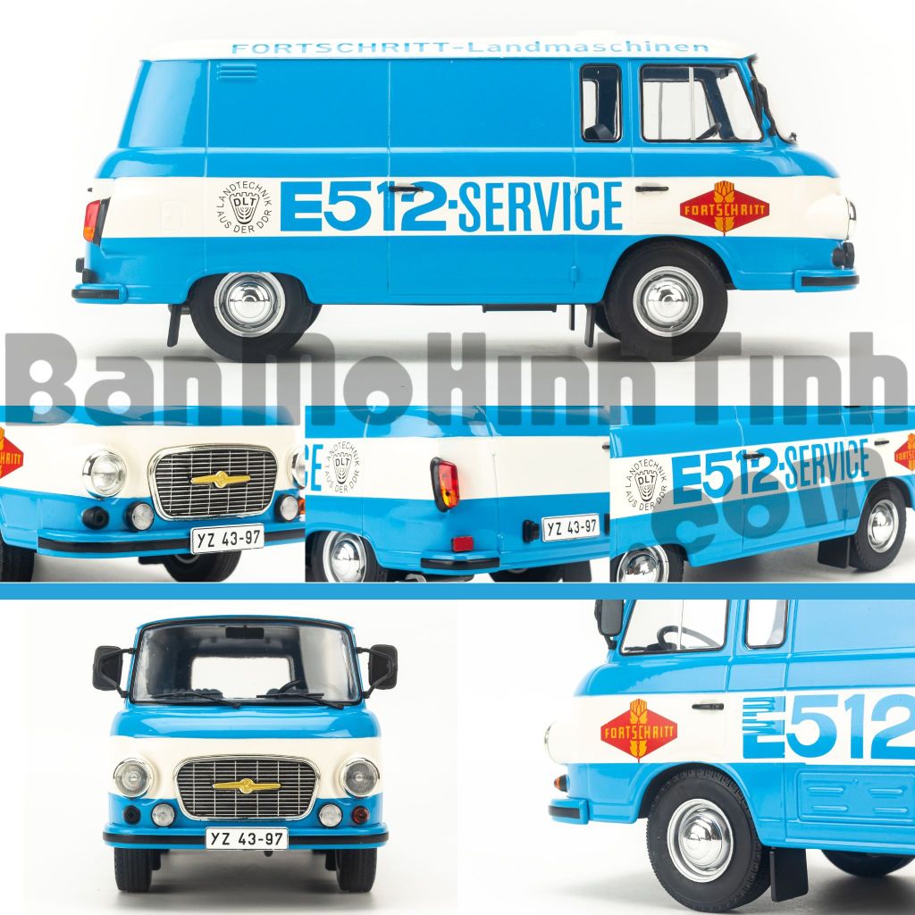 Mô hình xe Barkas B1000 1:18 MCG