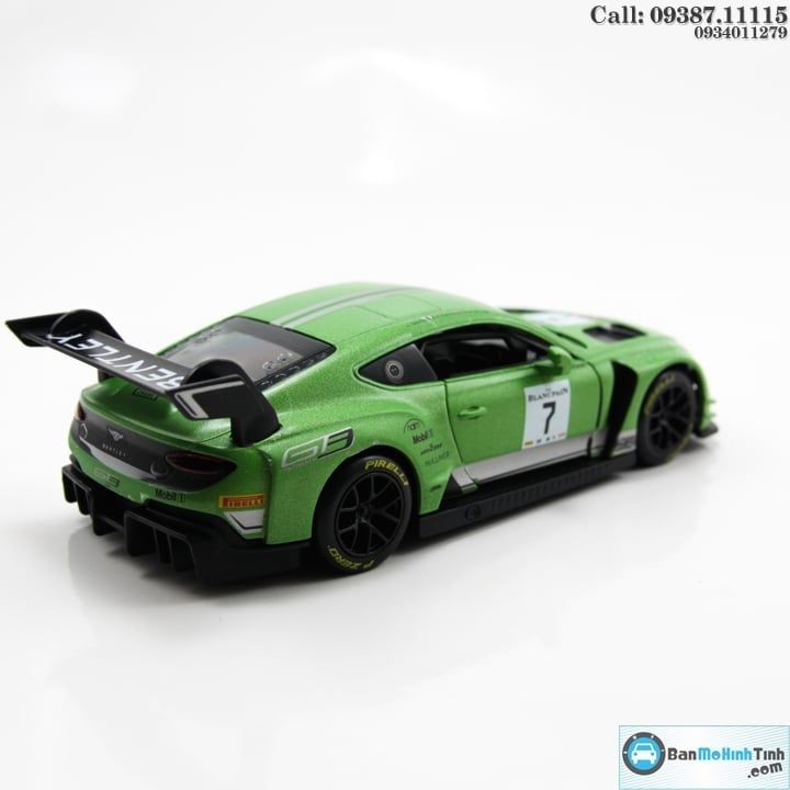 Mô hình xe Bentley Continental GT3 2019 1:32 UNI