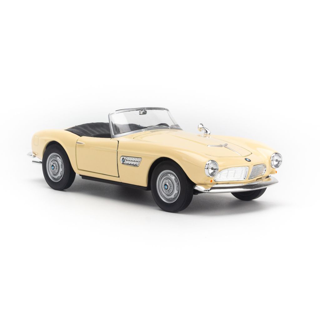 Mô hình xe BMW 507 Convertible 1:24 Welly Cream