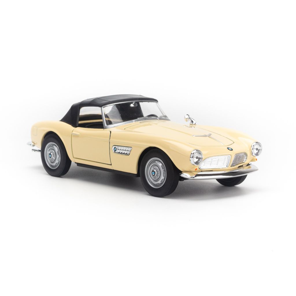 Mô hình xe BMW 507 Soft-Top 1:24 Welly Cream