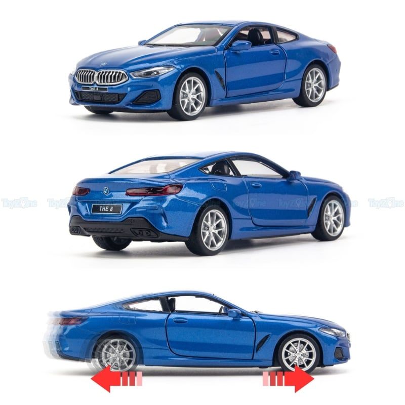  Mô hình xe BMW 850i Coupe 1:32 Caipo 