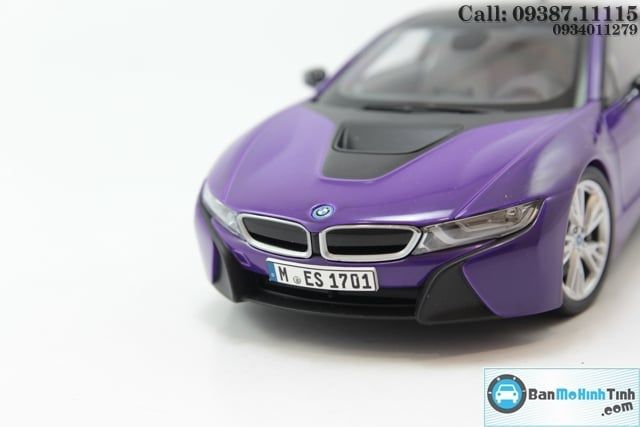  Mô hình xe BMW I8 1:18 Paragon 