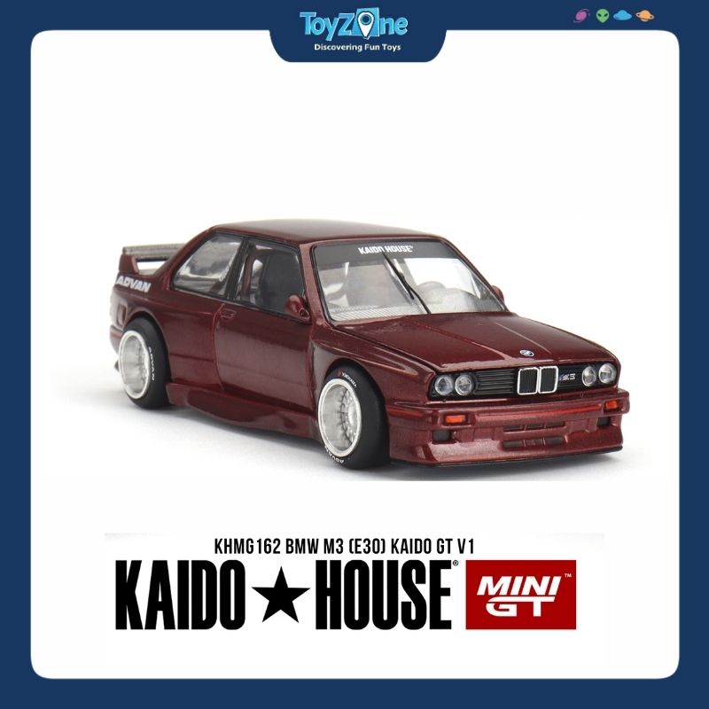 Mô hình xe BMW M3 ( E30 ) 1:64 KAIDO HOUSE x MiniGT