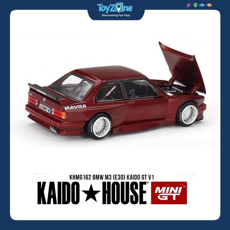 Mô hình xe BMW M3 ( E30 ) 1:64 KAIDO HOUSE x MiniGT