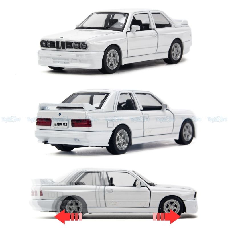  Mô hình xe BMW M3 1987 1:36 HUADAWEI 