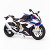 Mô hình xe BMW S1000RR 2020 1:12 Huayi Blue