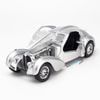  Mô hình xe Bugatti Atlantic 1:24 Bburago Silver - MH18-22092 