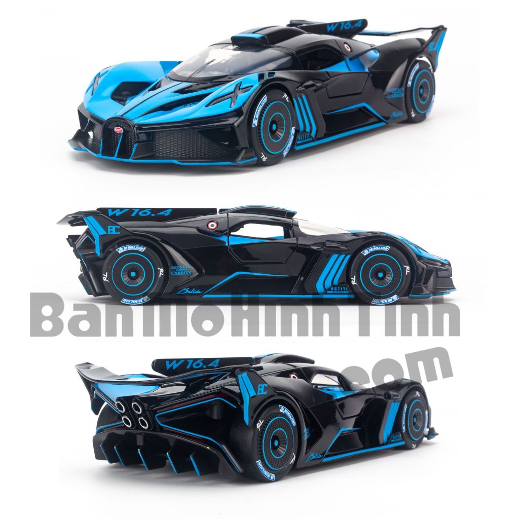  Mô hình xe Bugatti Bolide 1:24 XHD 