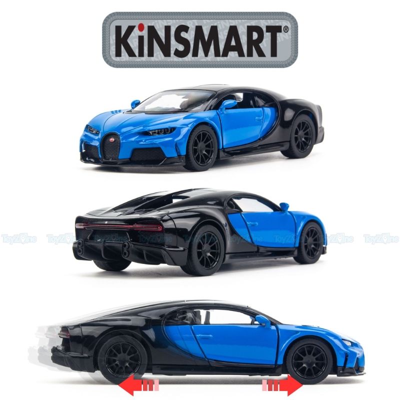 Mô hình xe Bugatti Chiron 1:36 KINSMART
