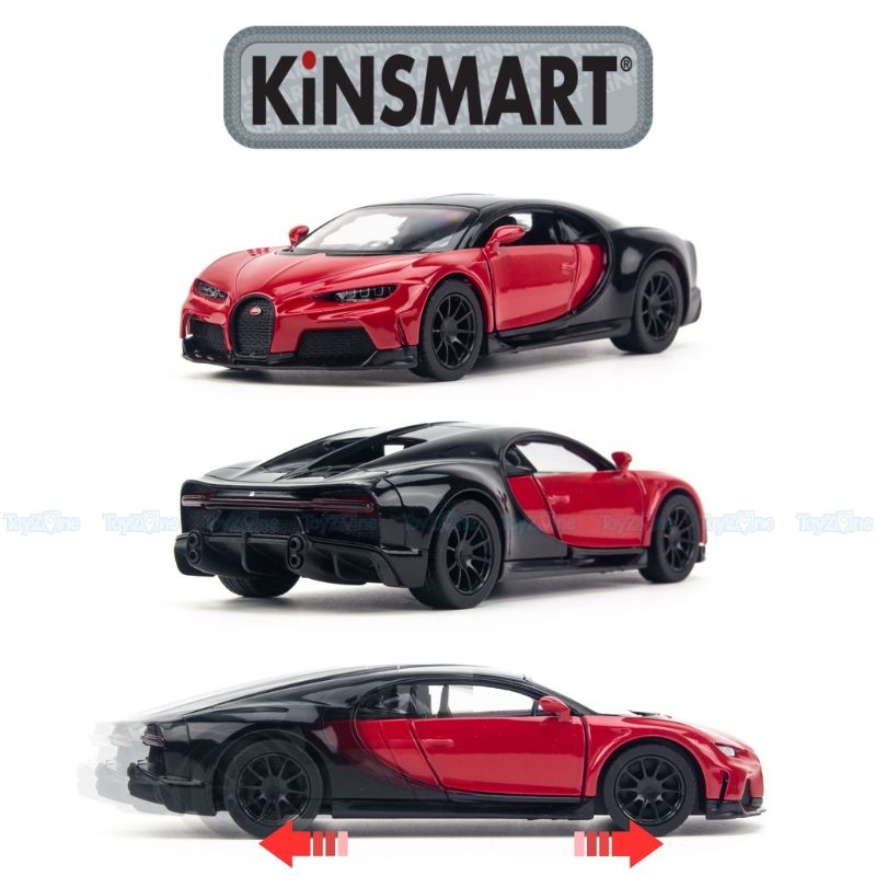 Mô hình xe Bugatti Chiron 1:36 KINSMART