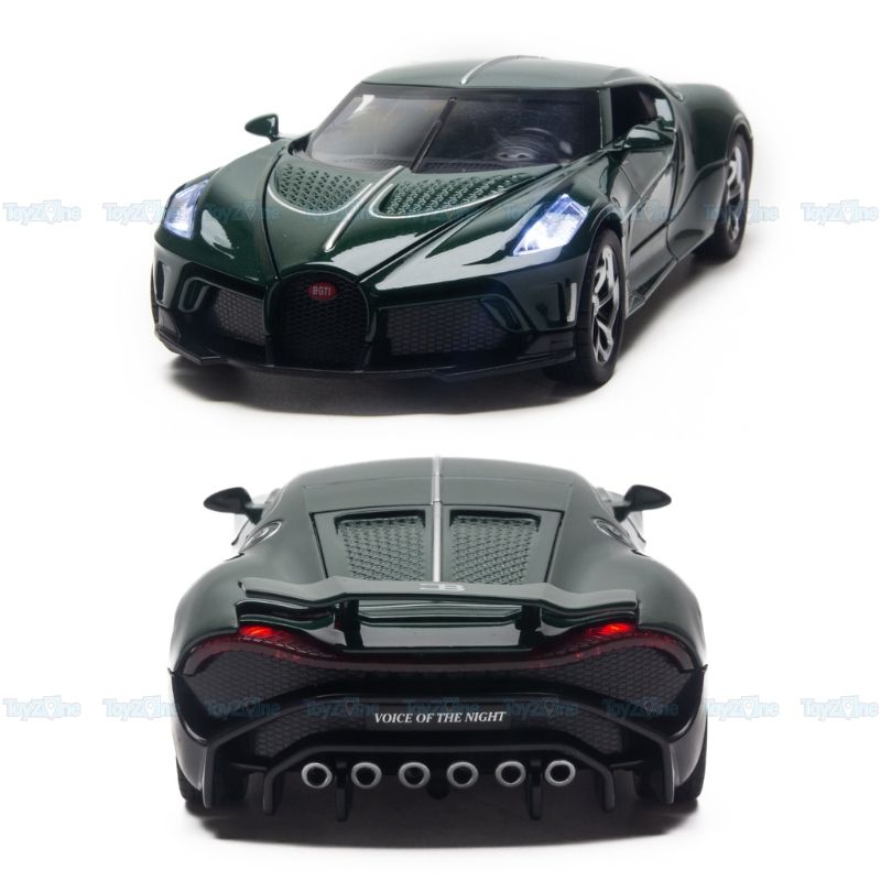 Mô hình xe Bugatti La Voiture Noire 1:24 Alloy Model