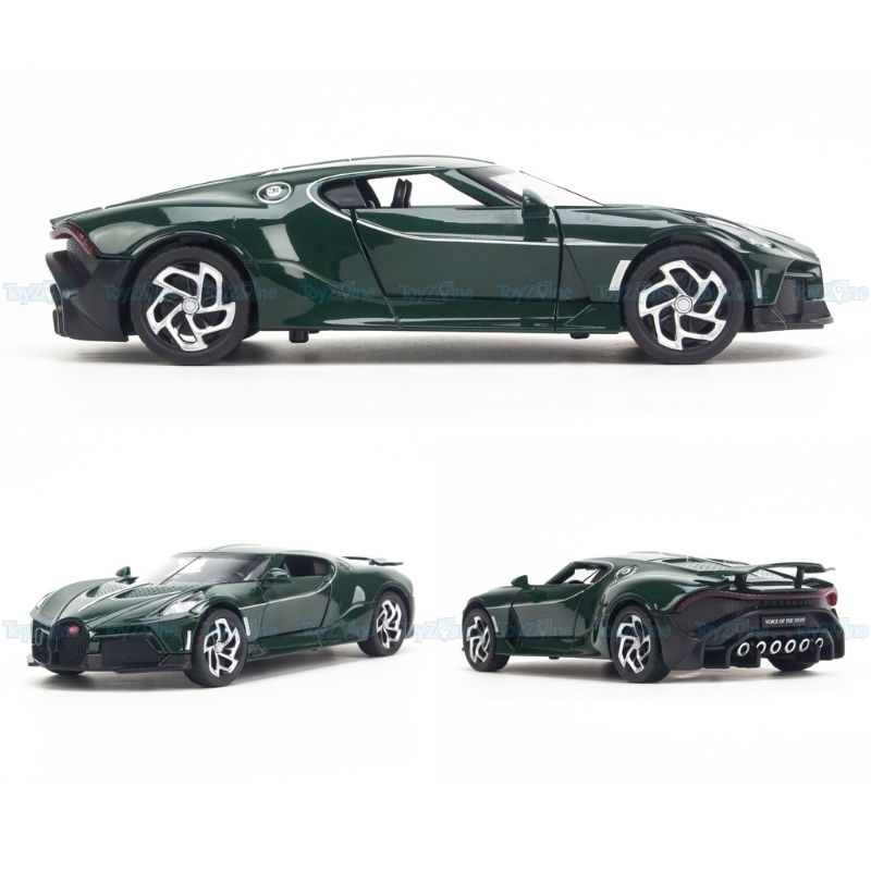 Mô hình xe Bugatti La Voiture Noire 1:24 Alloy Model