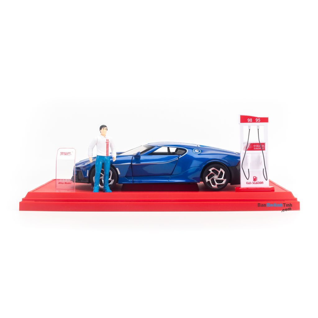 Mô hình xe Bugatti La Voiture Noire 1:24 Alloy Model