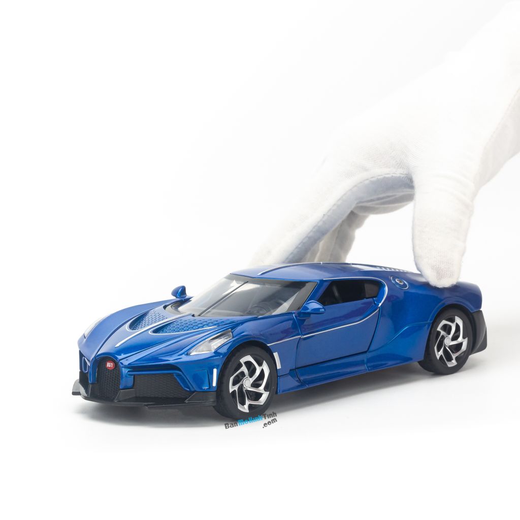 Mô hình xe Bugatti La Voiture Noire 1:24 Alloy Model