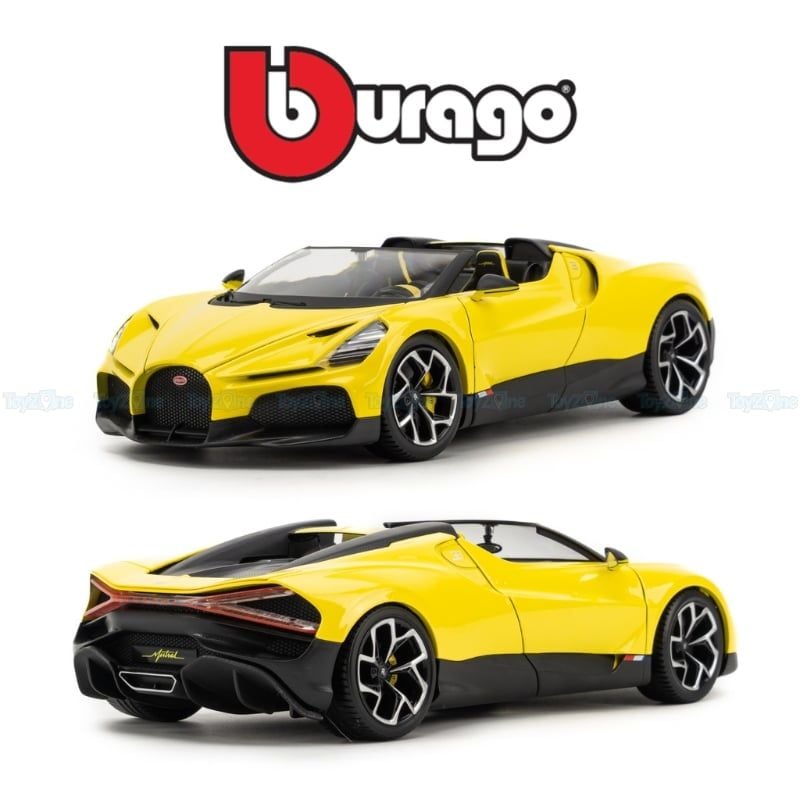  Mô hình xe Bugatti Mistral 1:18 BBURAGO 
