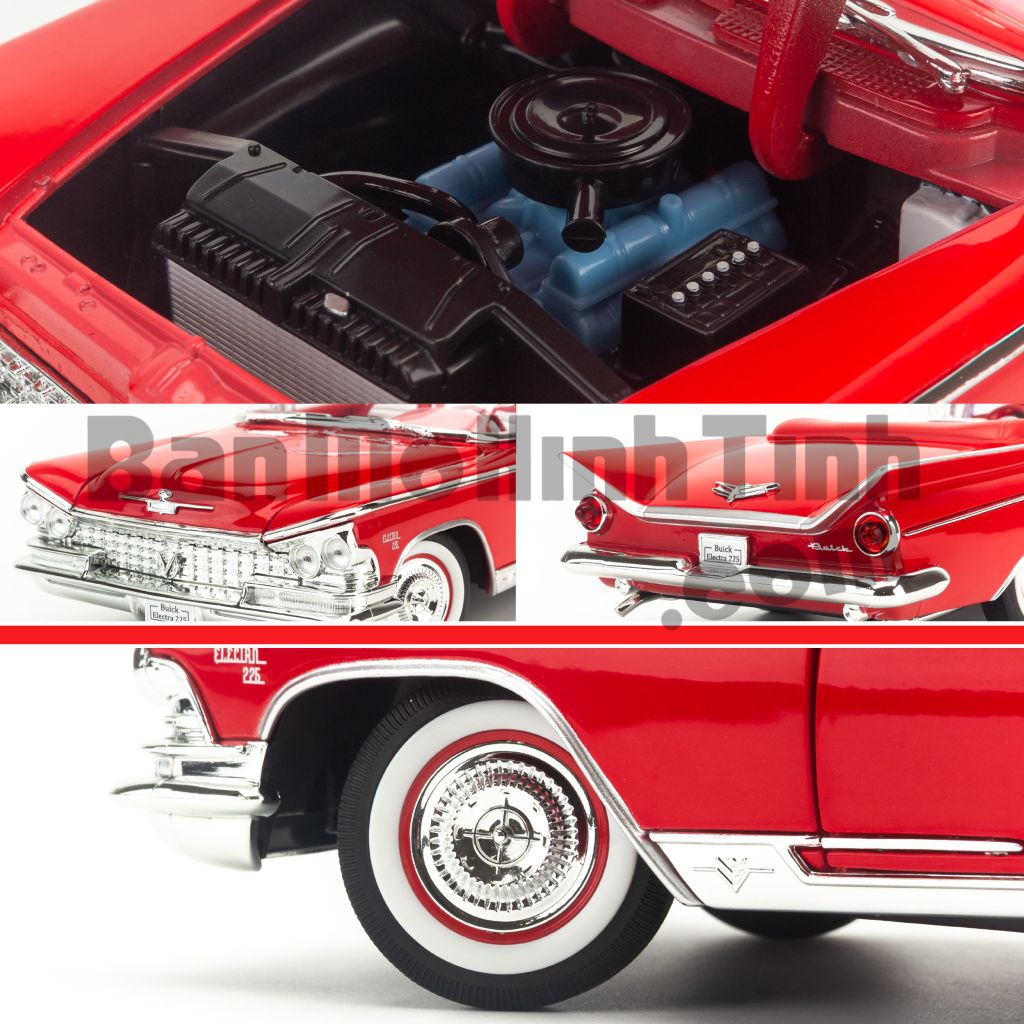 Mô hình xe Buick 225 Convertible 1959 1:18 Road Eagle