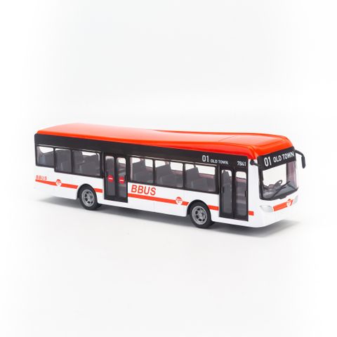 Mô hình xe Bus City long 19cm Bburago