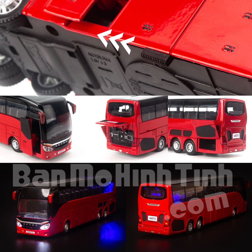 Mô hình xe Bus Setra 1:32 Proswon 