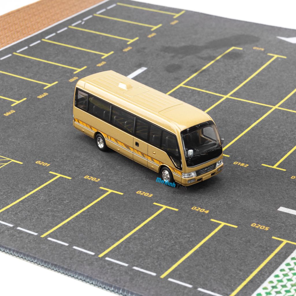  Mô hình xe bus Toyota Coaster Gen 3 1:64 Xcartoys 